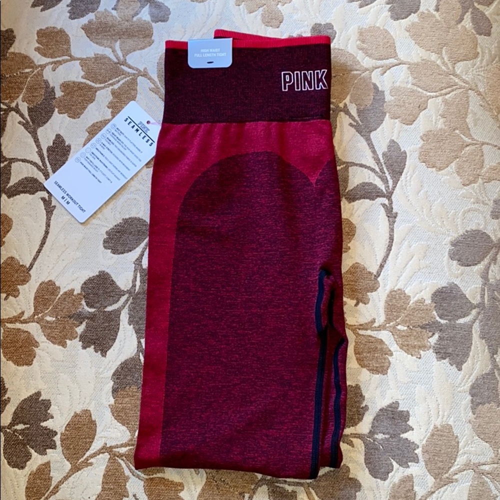 Pink Seamless Workout Tight